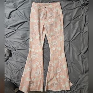 Paisley bell bottom pants